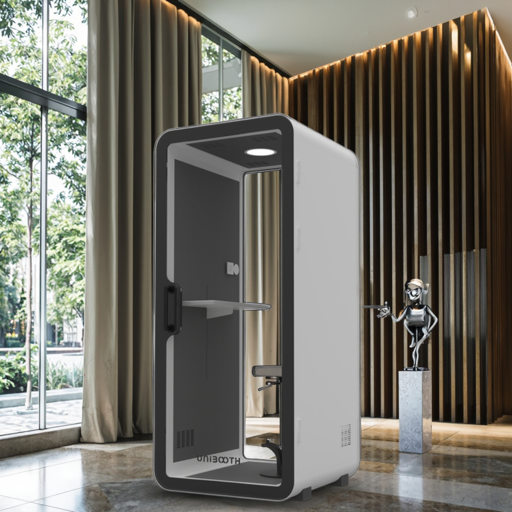 office cubicle workstation enclosed