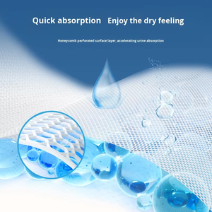 Yiying New <span class=keywords><strong>Dreamer</strong></span> Ultra-Mince Non-tissé 3 couches de couches <span class=keywords><strong>s</strong></span>èches pour bébé 3-Packs XL Pull-Up Pants Soft Jetable - Product Image 4