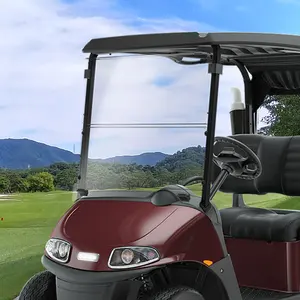 חליפת שמשה קדמית עגלת גולף מאושרת DOT עבור EZGO RXW או CLUB CAR