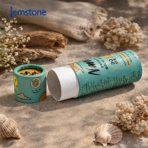 ผู้ผลิตจัดหาบรรจุภัณฑ์หลอดกระดาษเคลือบแว็กซ์แบบผลักขึ้นสำหรับลิปสติก  ย่อยสลายได้ เป็นมิตรกับสิ่งแวดล้อม  เคลือบ UV พิมพ์ลาย - Product Image 6
