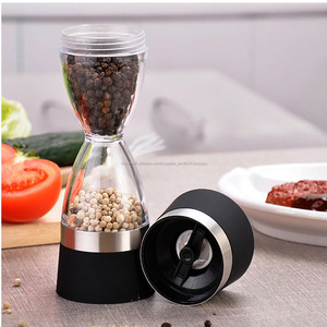 <span class=keywords><strong>Reloj</strong></span> de arena de cerámica de forma core molino de pimienta 250ml comercial manual especias sal y pimienta molinos de molino - Product Image 4