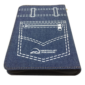 <span class=keywords><strong>Biblia</strong></span> Personalizada <span class=keywords><strong>de</strong></span> Fábrica, Estuche <span class=keywords><strong>de</strong></span> Almacenamiento Portátil <span class=keywords><strong>de</strong></span> Mezclilla con Cierre, Cubierta Rígida, Impresión <span class=keywords><strong>de</strong></span> Historias Bíblicas - Product Image 2