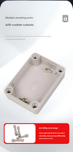 Custodia personalizzata piccola elettronica in plastica ABS IP54 scatola di progetto esterna impermeabile scatola di giunzione scatola 55x35x20mm - Product Image 2