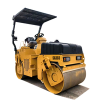 Rouleau compresseur vibrant de 3 tonnes sur mini rouleau compresseur