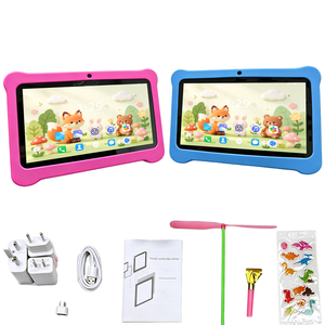 Wholesale Product <b>7</b> Inch Kids Educational School Learning or Games <b>Tablet</b> Android 15 4+64GB Wi-Fi OEM Anti-Drop Protective Case - Product Image 4