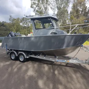 Australian Standard 6.25m Center Cabin Aluminium Fishing Boat