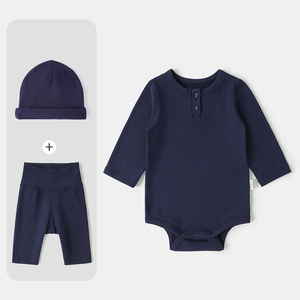 Venta al por mayor Otoño e Invierno Ropa de bebé Mono Recién nacido Cálido Bebé Pedo Ropa de escalada - Product Image 3