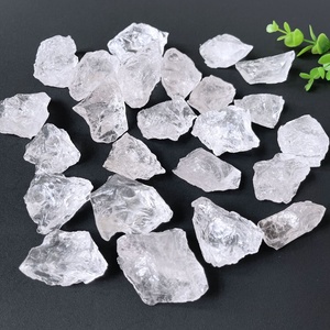 Grosir grosir batu kristal Semi mulia kualitas tinggi batu mineral mentah alami batu kristal kuarsa bening - Product Image 2