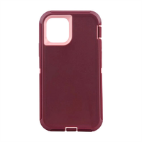 Étui de protection robuste Defender antichoc pour iPhone 11 12 13 Pro 14 15 Plus 16 17 Pro Max 16e – Coque de téléphone blindée durable et résistante
