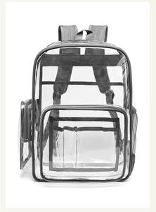 Bolso de hombro de PVC impermeable transparente al por mayor personalizado de fábrica, bolso de viaje, mochila escolar - Product Image 6