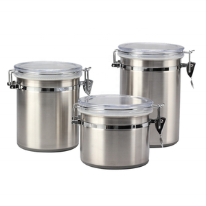 Récipients hermétiques pour le stockage des aliments avec couvercle transparent See Top - Product Image 1