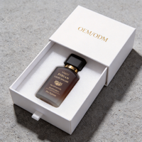 Nouveauté : Flacons d'échantillons de parfum écologiques 50ml 100ml en verre ambré dépoli carré avec pompe à sertir et impression sérigraphique