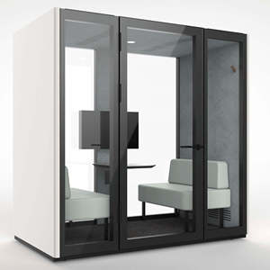 Cabine téléphonique acoustique <span class=keywords><strong>portable</strong></span> multifonctionnelle moderne, insonorisée, pour bureau, école, réunion, pod, maison, jardin, cabine d'appel, stockage, hôtels - Product Image 6