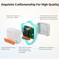 Saklar Zigbee SONOFF ZBMINI L2 Tanpa Kabel Netral, Modul Saklar Nirkabel 2 Arah untuk Rumah Pintar, Kontrol Aplikasi EWeLink, ZBMINIL2
