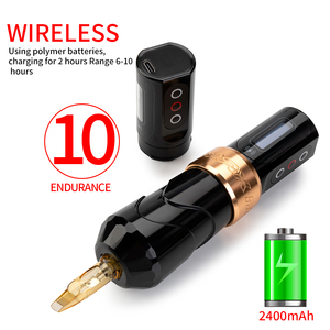 Máquina de Tatuaje Inalámbrica Profesional con Batería, Pluma PMU para Cejas y Labios, Motor sin Núcleo de Alta Velocidad, Pluma de Tatuaje Precisa para Salón de Belleza - Product Image 3