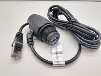 Conector adaptador USB 3.0 tipo A macho a macho con cable RJ45 para transmisión de datos del inversor solar fotovoltaico Goodwe Ginlong