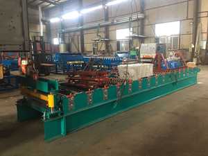 ماكينة صنع الألواح المموجة المموجة المموجة المموجة المجعدة بالألوان من الزنك - Product Image 4