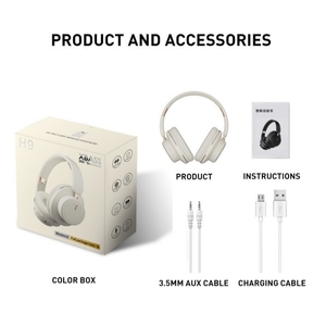 Cao cấp H9 đầu gắn tai nghe không dây với bt5.3 thoải mái Stereo Tai nghe kim loại bởi JL Chipset - Product Image 6