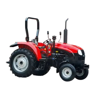 Factory price 80hp 4wd farm tractor with front loader