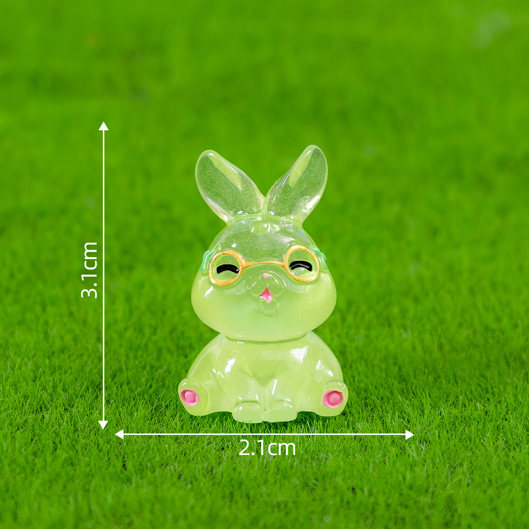 Number three wears glasses green