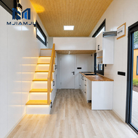 Maisons conteneurs à deux étages au design moderne haut de gamme, installation rapide, intérieur luxueux, origine Shandong, garantie de 5 ans