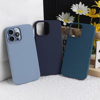 Funda de Silicona Líquida Suave a Prueba de Golpes con Logotipo Personalizado 2026 para iPhone 17 16 15 14 13 12 11 Pro Max