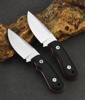 Couteau de survie pliable multifonctionnel Eagle Blade en acier D2, haute dureté, manche G10, pour camping, chasse et bricolage