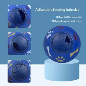 Hot verkopende hondenvoer lekbal, hondenvoer dispenserbal, slim trainings speeltje voor honden, interactief bewegingsvermaak - Product Image 3