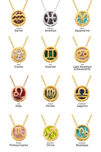 Collana personalizzata con <span class=keywords><strong>nome</strong></span> e segno zodiacale TD |   Forma di Corona in Acciaio Inossidabile Placcato Oro |   Gioielli Personalizzati con Costellazioni, Regalo per Feste - Product Image 6