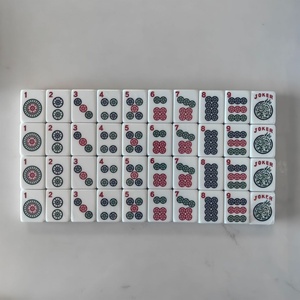 Juego de Mahjong Americano de Melamina al por Mayor, 166 Piezas de 30 mm, para Juego Familiar - Product Image 3