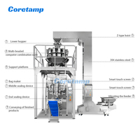 Machine d'emballage automatique haute précision pour sachets de pop-corn et de snacks avec sacs en plastique/papier VFFS