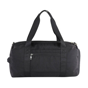 Bolsa Deportiva Resistente al Agua para Hombre, Estilo Americano, para Viajes y Turismo, con Compartimento para Zapatos, Personalizada, Negra, para Fútbol, Gimnasio y Deportes - Product Image 3