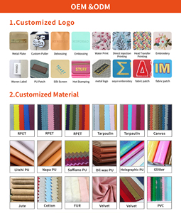 Pochette de rangement cosmétique pliable et réutilisable pour femme avec logo TPU, fermeture éclair, colorée, en polyester et néoprène écologique, sac de maquillage de voyage - Product Image 5