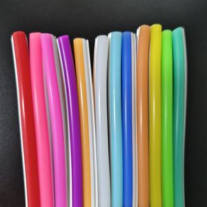 Suministro de fábrica, cubierta de tira de silicona pura de 6mm, carcasa de silicona para <span class=keywords><strong>tiras</strong></span> de neón separadas, tira de luces de señal de neón dividida Flexible de 12V - Product Image 3