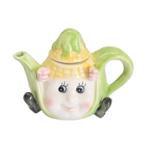 Originale Mini Teiera a Forma di Pannocchia, Teiera in Porcellana per Souvenir, Ottimo Aggiunta alla Tua <span class=keywords><strong>Collezione</strong></span> di <span class=keywords><strong>Teiere</strong></span> Originali - Product Image 1
