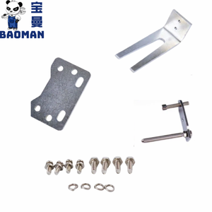 Accessoires pour boîtier de fin de course MB-P-O-4C en acier au carbone, kits de montage MB-P-O-4S en acier inoxydable, support Namur taille 30 X 130 H:50 MB-P-O-4C - Product Image 2