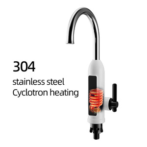 Grifo de Agua Caliente Eléctrico Instantáneo con <span class=keywords><strong>Calentador</strong></span> de Agua, Pantalla Digital de 3 Segundos, Grifo de Baño, Mezclador de Agua Eléctrico Instantáneo - Product Image 2