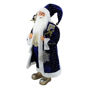 16 بوصة عيد الميلاد الوقوف سانتا كلوز منتج جديد الثلج الحلي الزينة شجرة التماثيل هدية البند عطلة التقليدية - Product Image 3