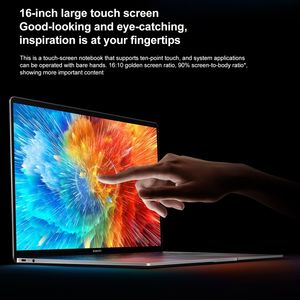 Ordinateur portable Xiaomi Book Pro 16 <span class=keywords><strong>2022</strong></span>, 16 Go + 512 Go, écran tactile 16 pouces W11 Home Version chinoise RTX2050 ordinateur graphique discret - Product Image 2