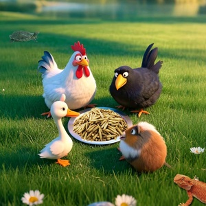 อาหารสำหรับสัตว์เลื้อยคลาน ไบโอฟอร์เต้ ตัวอ่อนแมลงวันดำอบแห้ง โปรตีนสูง ฆ่าเชื้อด้วยไมโครเวฟ ไม่มีกลิ่น สำหรับกิ้งก่ามีหนวดและกิ้งก่าเสือดาว - Product Image 5