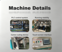 Machine automatique de formage de boîtes à haute efficacité, contrôle PLC, spécialisée pour les boîtes de poulet frit et de frites jetables pour la restauration