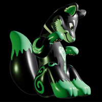Nouveau design, jouet gonflable en PVC de haute qualité en forme de renard pour les fêtes