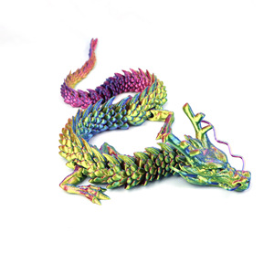 Jouets anti-stress personnalisés en forme d'œuf de dragon articulé et rotatif, imprimés en 3D, en matériau écologique - Product Image 6