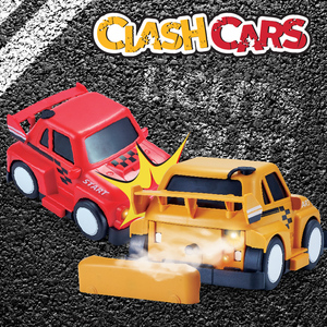 Zhorya 2.4G Coche de Choque RC con Control Remoto para Niños, Juguete de Batalla para Dos Jugadores con Luz y Sonido - Product Image 4