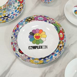 Service de table en porcelaine de luxe japonaise, 10 pièces, ensemble de tasses, assiettes, mugs, assiettes - Product Image 5