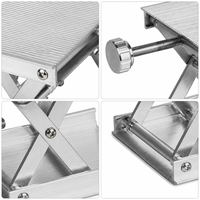 Plateforme de levage de laboratoire réglable en alliage d'aluminium de 90 mm pour niveau laser et plateforme de levage de laboratoire - Vente chaude