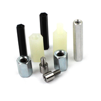 Entretoises hexagonales filetées mâle-femelle en laiton de haute qualité pour fixation, entretoises en aluminium, acier inoxydable et cuivre pour serrures