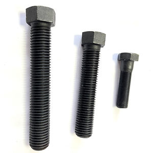 Aço carbono OEM Custom <span class=keywords><strong>10</strong></span>.9 Óxido preto DIN933 alta elasticidade <span class=keywords><strong>hex</strong></span>ágono cabeça parafuso sextavado - Product Image 6