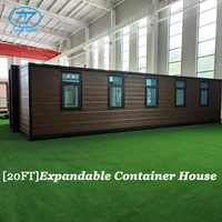 Maison conteneur préfabriquée Zengrong personnalisée de 0,7 mètre de large et 40 pieds, maisons modulaires extensibles, bureau préfabriqué, clinique mobile