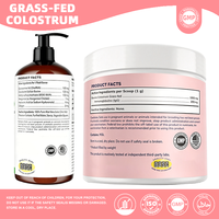 Glucosamine liquide et poudre de colostrum et multivitamines pour chien pour le bien-être et la santé des chiens d'aujourd'hui
